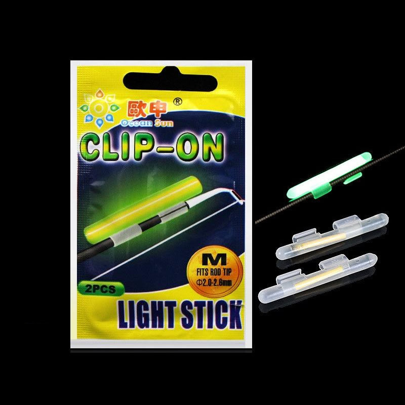 Ocean Sun Clip On Glow Light Stick (2pcs/Pack) – Anglerpower Fishing Tackle