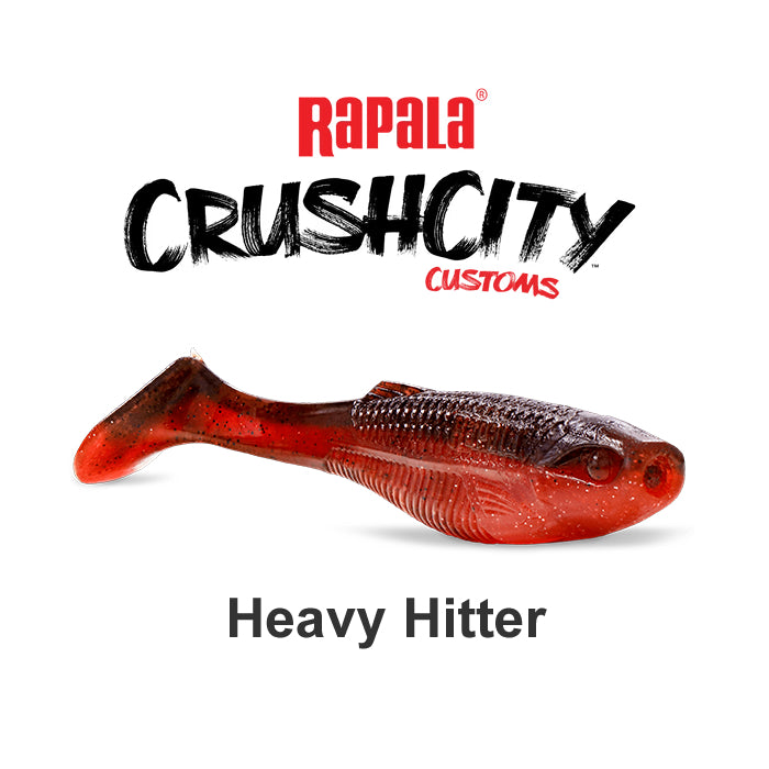 Rapala Crush City Heavy Hitter 4 Soft Plastic Lure – Anglerpower Fishing  Tackle