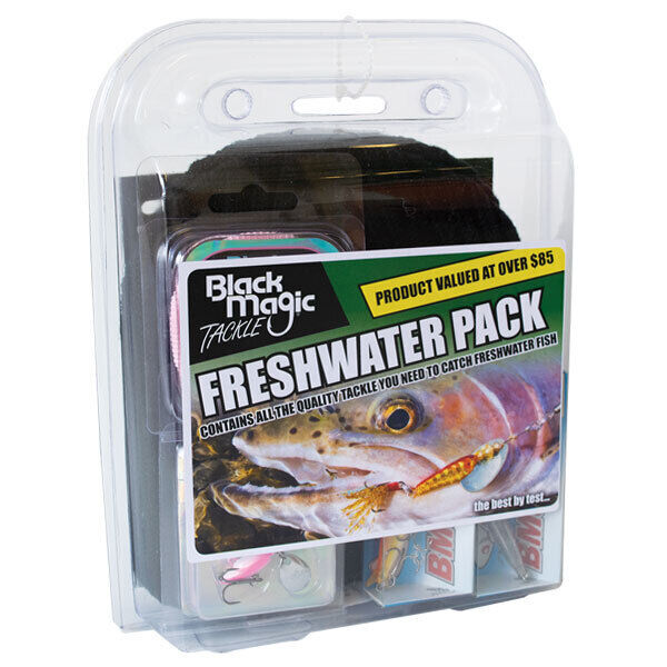 black magic tackle bag for sale Black Magic Freshwater GIFT PACK – Anglerpower Fishing Tackle