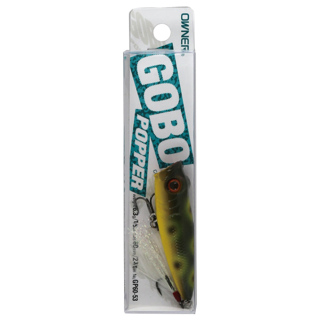 cultiva fishing lures Owner Cultiva Gobo Popper 60mm – Anglerpower Fishing Tackle