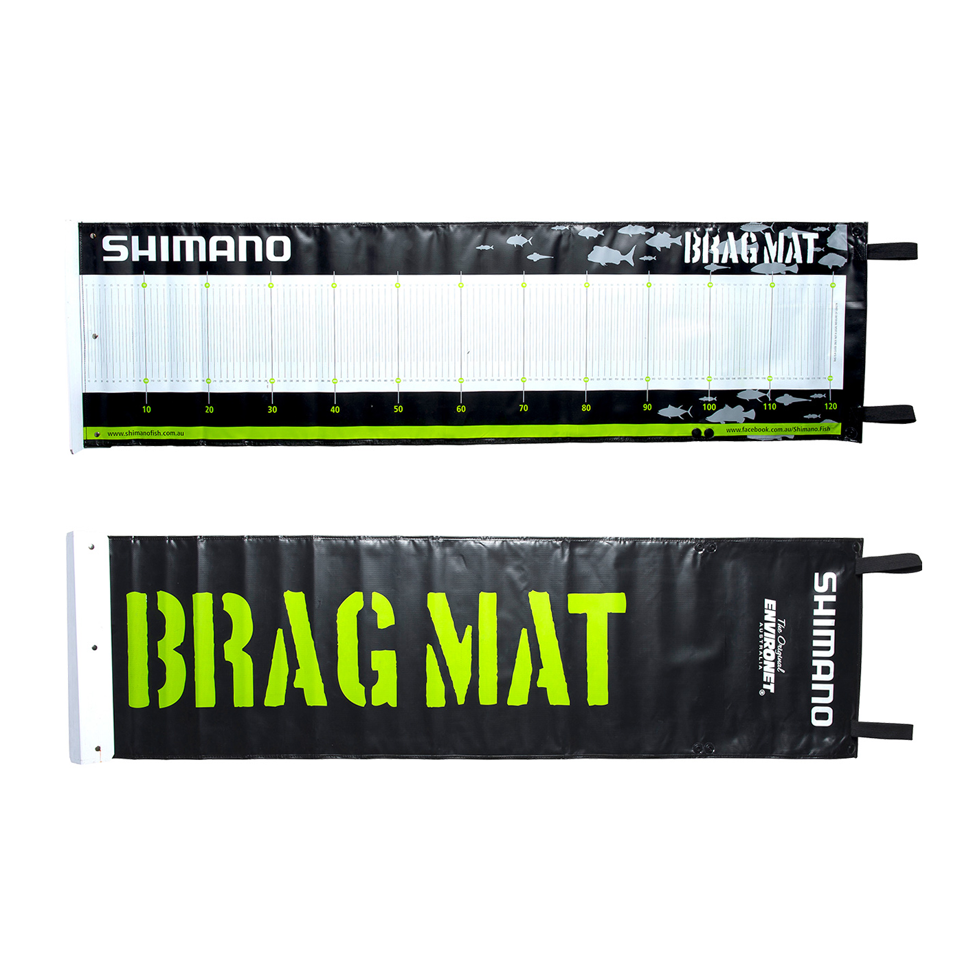 Shimano Brag Mat 1.2m Green & Black – Anglerpower Fishing Tackle