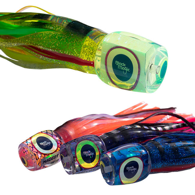 black magic fishing lures Black Magic Maggot XT Rigged Lure – Anglerpower Fishing Tackle