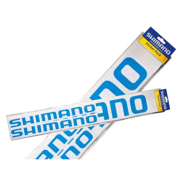 Shimano Vinyl Sticker Pack 2 x Large 2 x Small Anglerpower