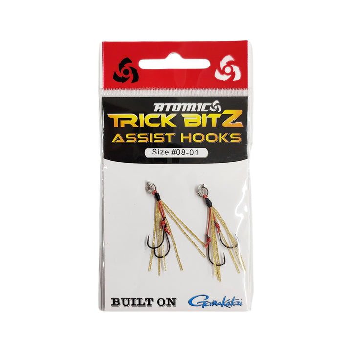 Atomic Trick Bitz Assist Hooks Size 08