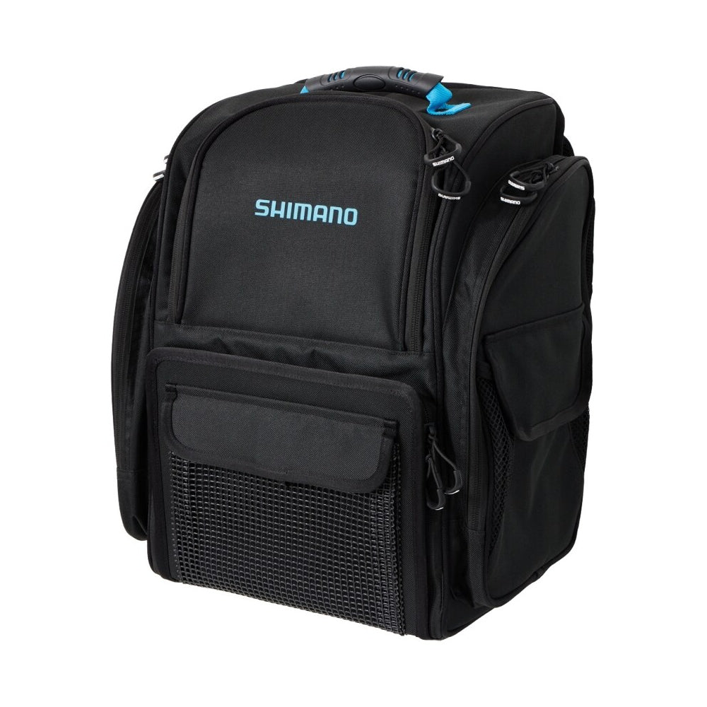 Shimano Back Pack Large With Tackle Box Black