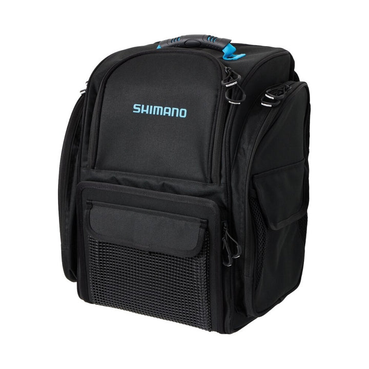 Shimano Back Pack Large With Tackle Box Black