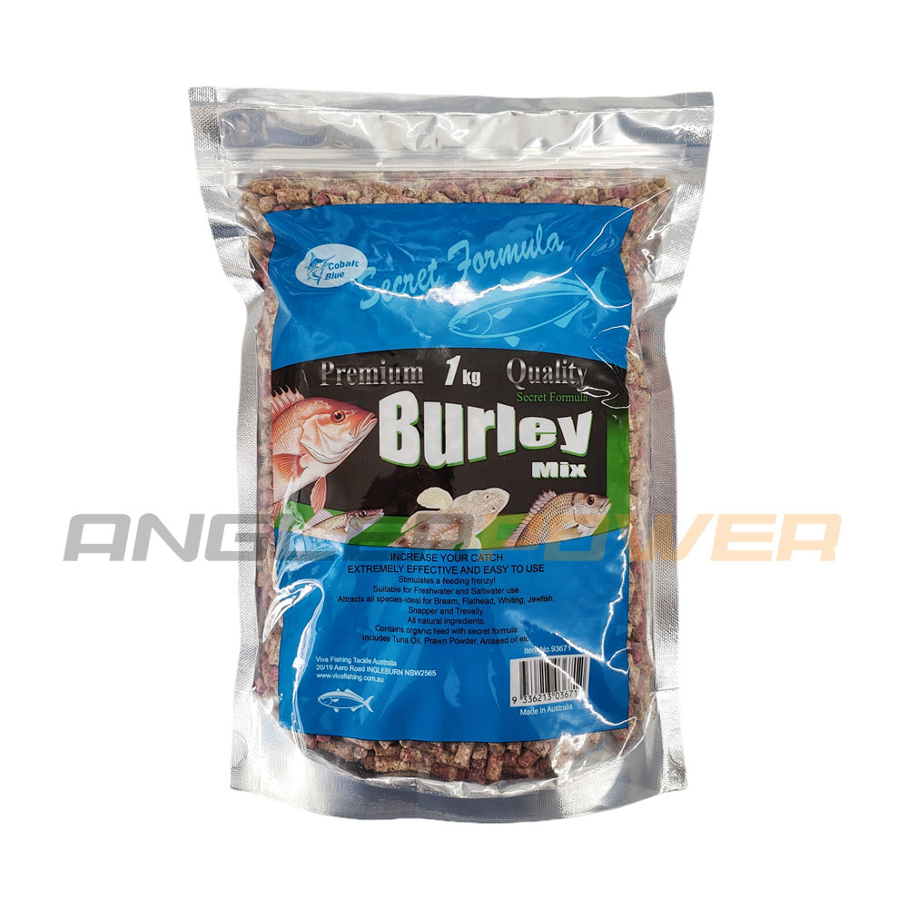 Cobalt Blue Premium Burley Mix Pellets 1kg (Pickup Only)