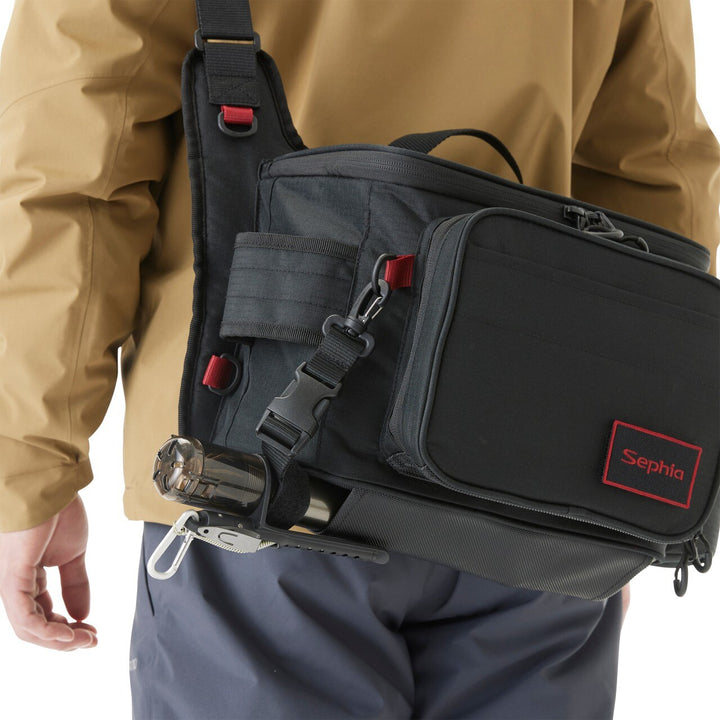 Shimano JDM Sephia Rungun Shoulder Bag BS-222W Gray Size M