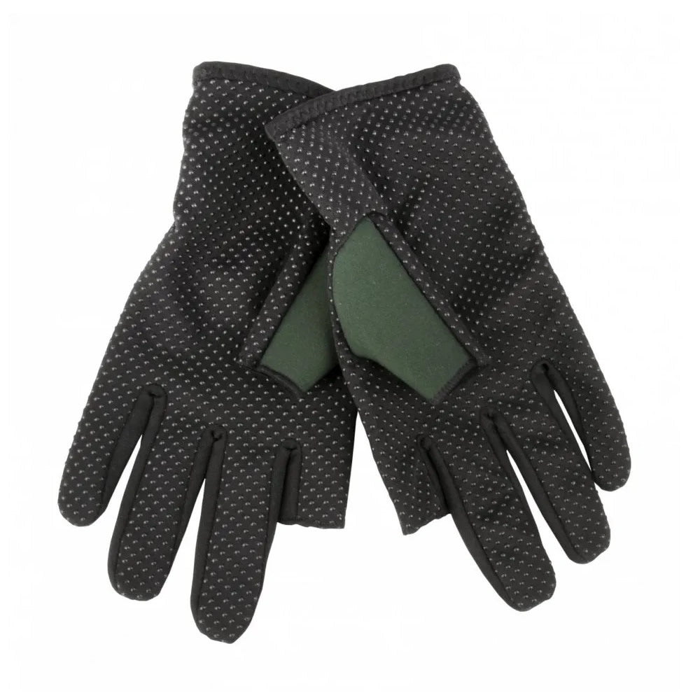 Snowbee Lightweight Neoprene Gloves Green