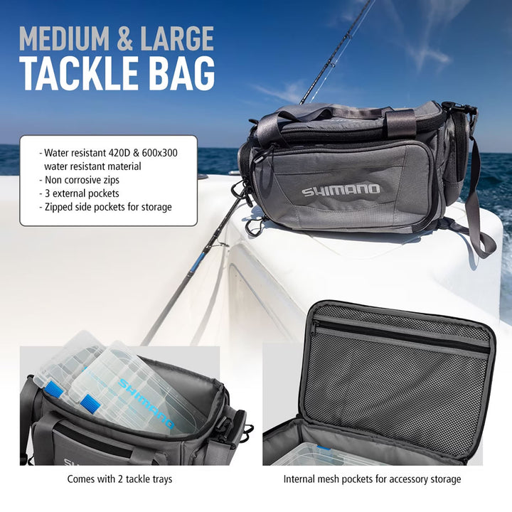 Shimano Tackle Bag Large Grey