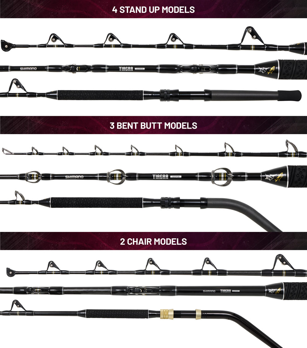 Shimano 25 Tiagra Hyper Game Overhead Rod