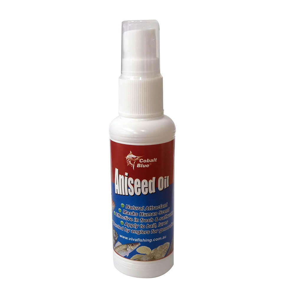 Cobalt Blue Aniseed Oil Fish Attractant Spray
