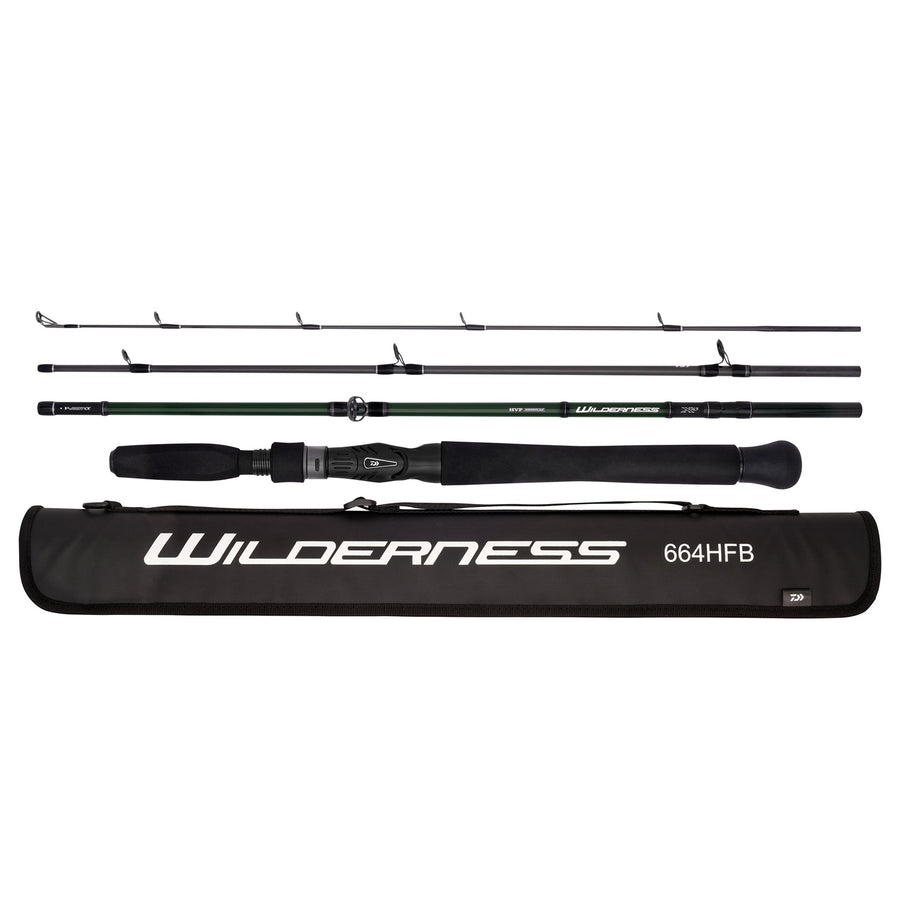 Daiwa 20 Wilderness Travel Spin Rods