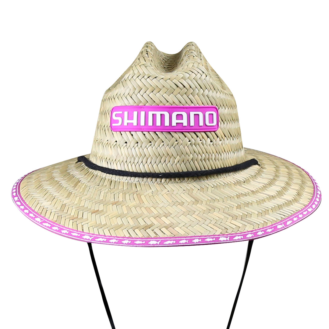 Shimano Kid Straw Hat Pink