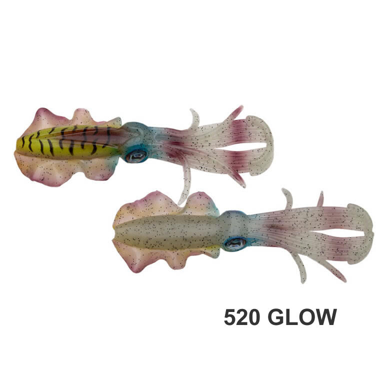 Ecogear Power Squid 3.5" Soft Plastic