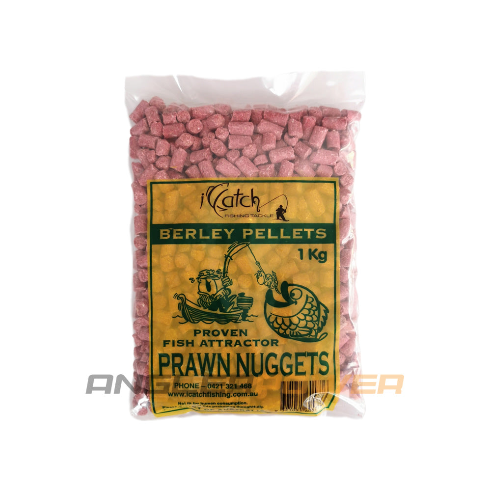 iCatch Burley Red Prawn Nuggets 1kg (PICKUP ONLY)