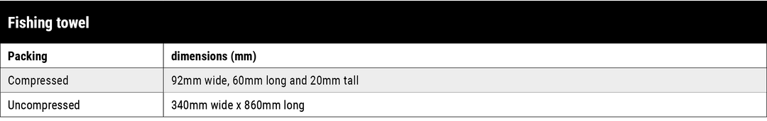 Black Magic Fishing Towel (Uncompressed)