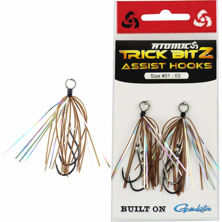 Atomic Trick Bitz Assist Hooks Size 08