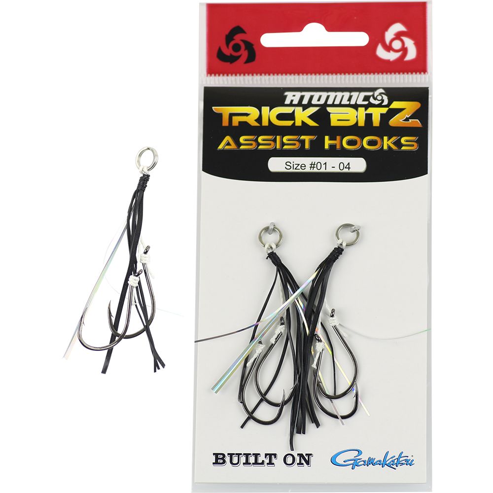 Atomic Trick Bitz Assist Hooks Size 08