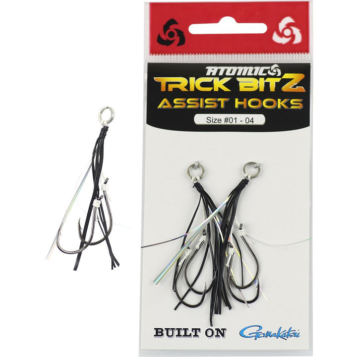 Atomic Trick Bitz Assist Hooks Size 08