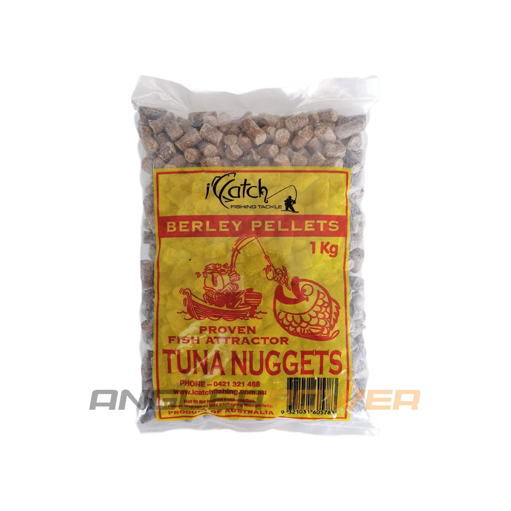 iCatch Burley Tuna Nuggets 1kg (PICKUP ONLY)