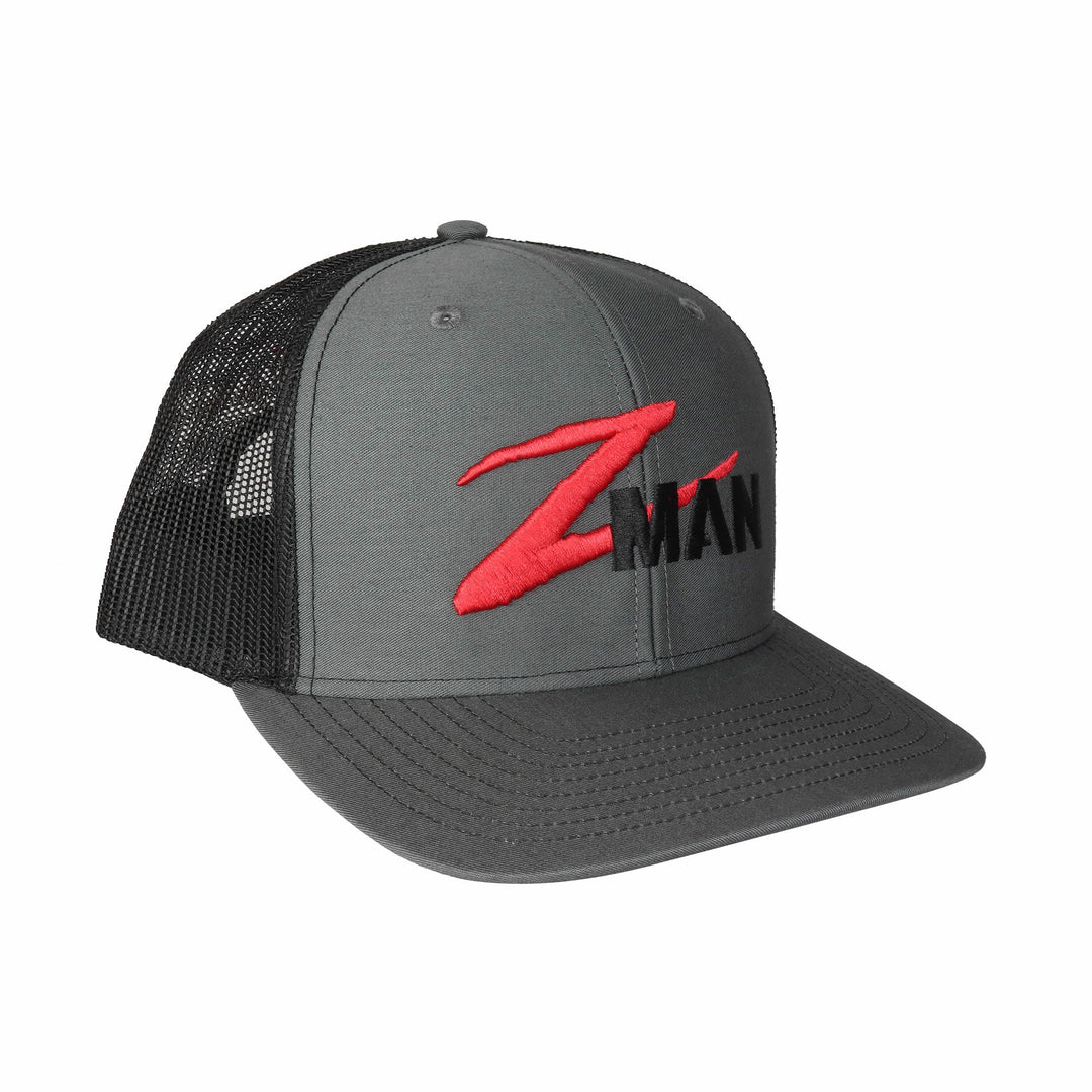 ZMAN Structured Trucker Cap Grey/Black