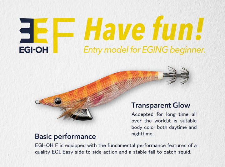 Yamashita EGI-OH F Squid Jig #3.0