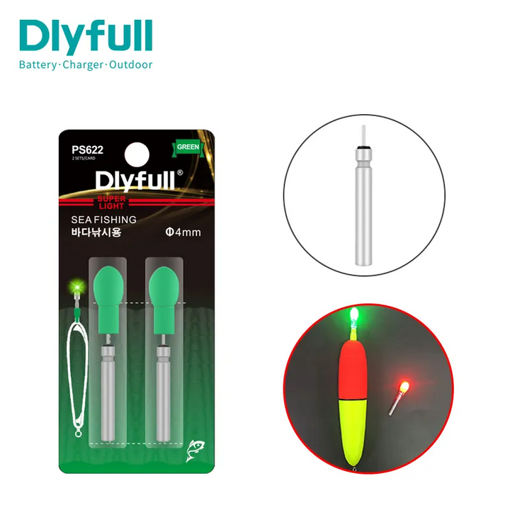 Dlyfull LED Light Stick With BR435 Battery (Pack of 2)