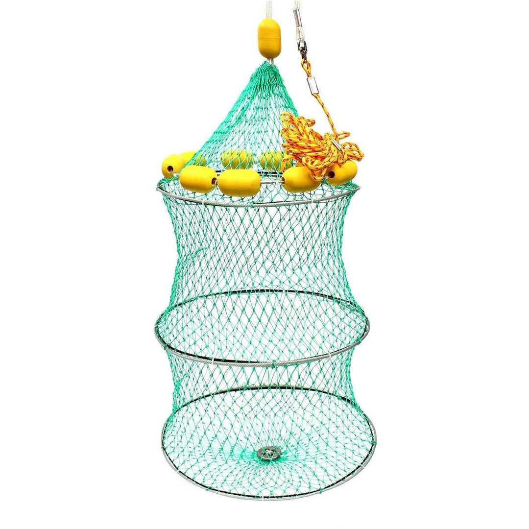 Floating Keep Net Collapsible Floating Fish Keeper Net – Anglerpower Fishing Tackle
