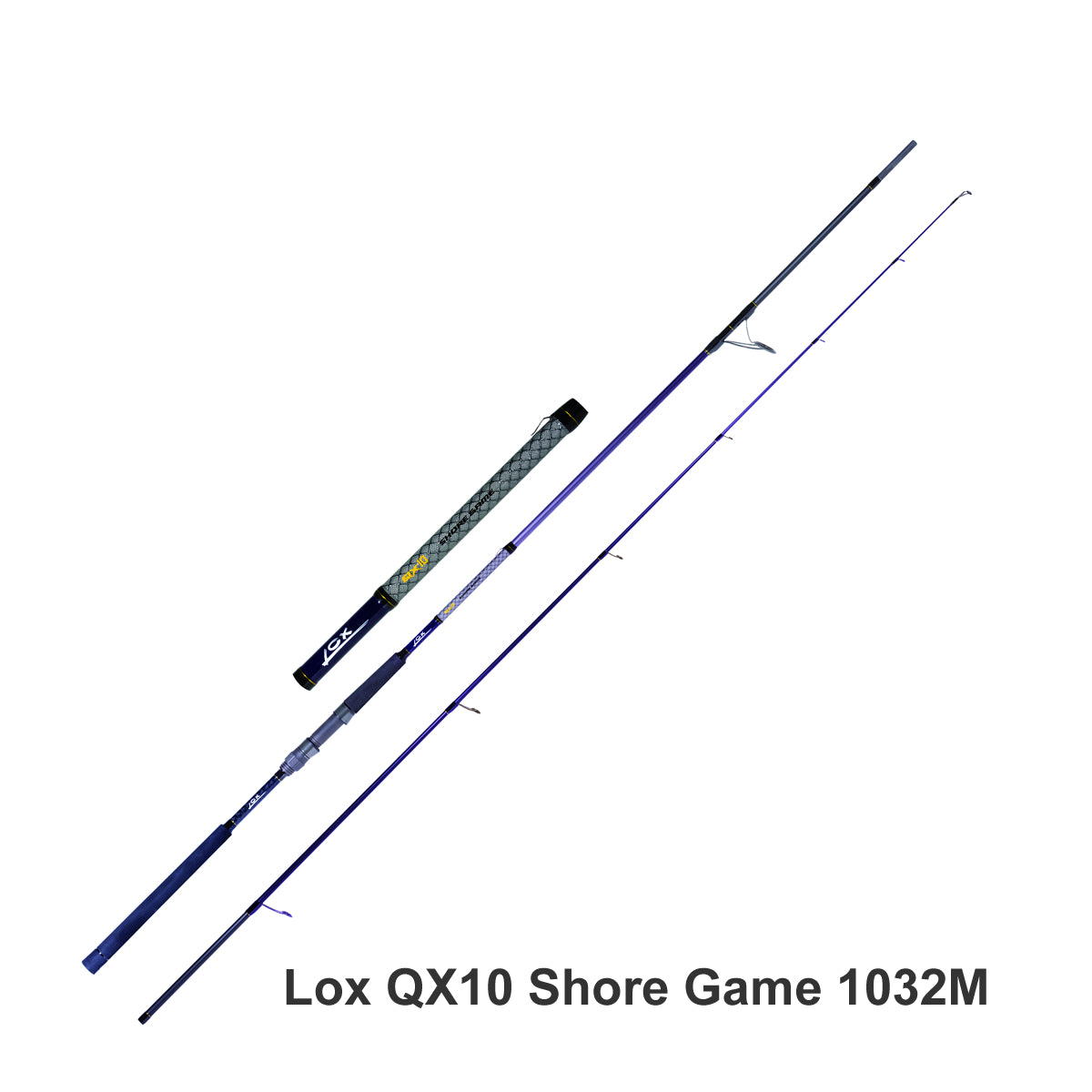 Lox Rods Lox QX10 Shore Game 1032M Spin Rod – Anglerpower Fishing Tackle