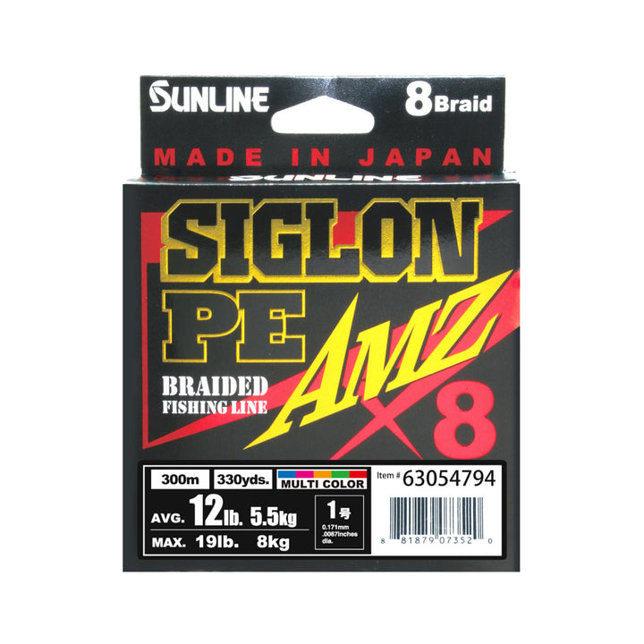 Sunline Siglon PE AMZ X8 Braid 300m Multicolour
