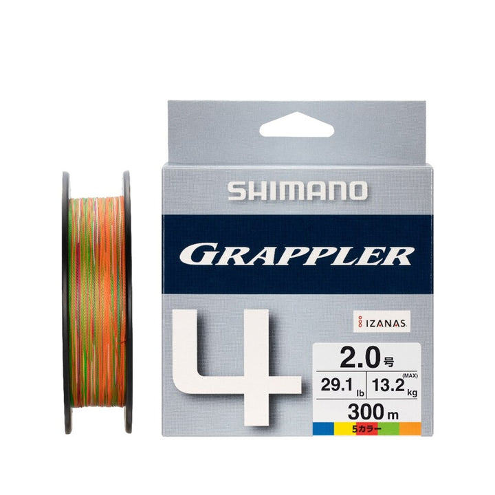 Shimano Grappler 4 PE Braid Multicolour 300m