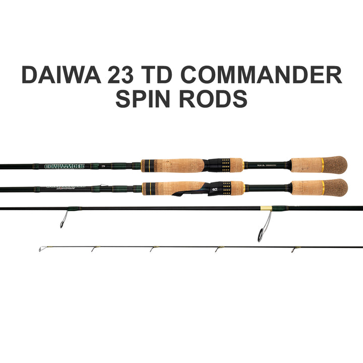 Daiwa 23 TD Commander Spin Rods