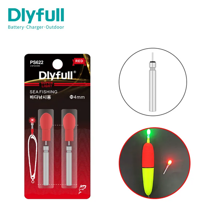 Dlyfull LED Light Stick With BR435 Battery (Pack of 2)