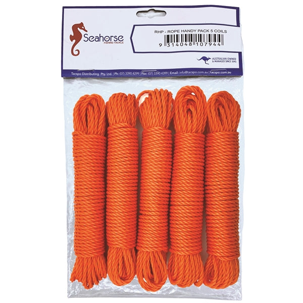 Seahorse Rope Handy Pack 5 Coils
