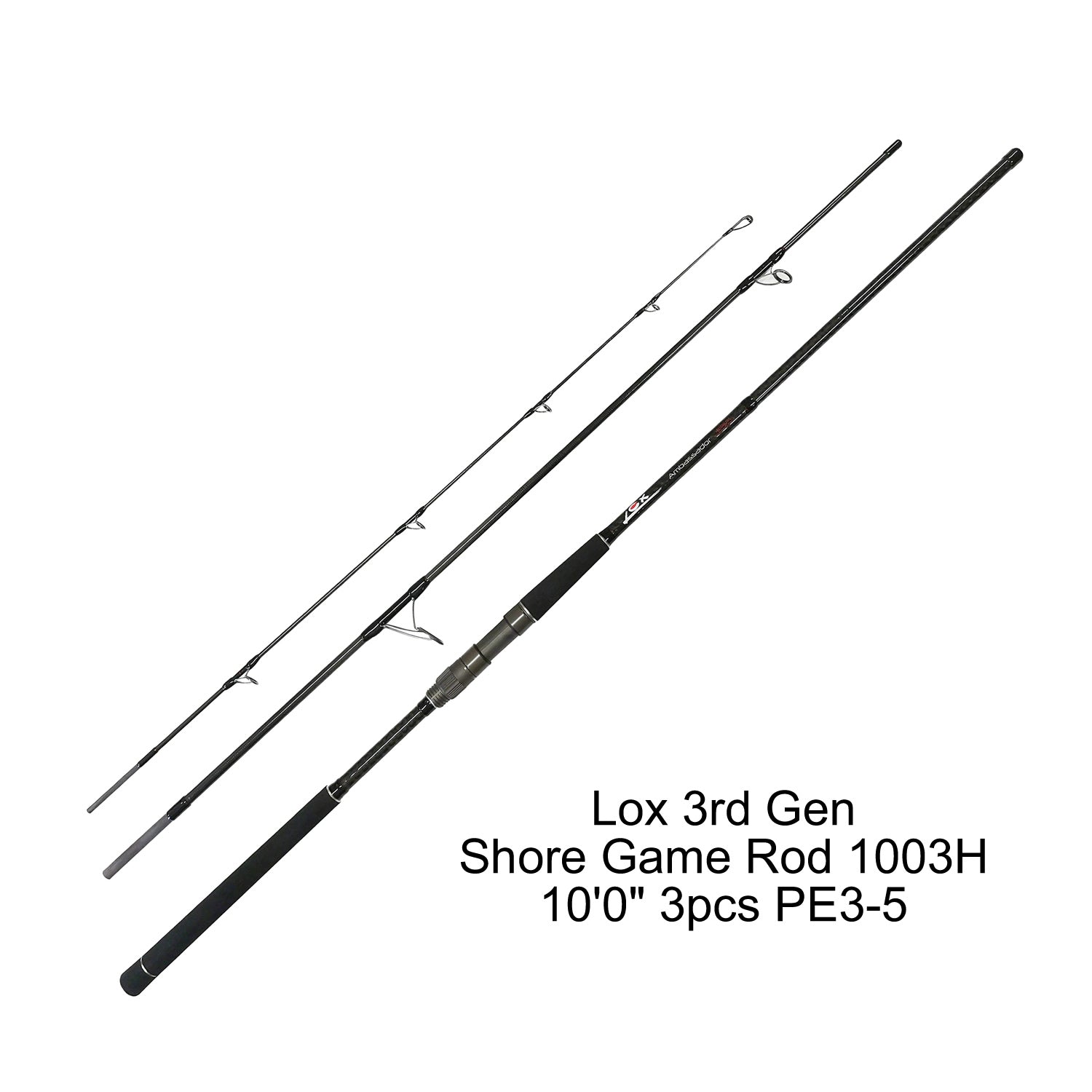 Lox Rods Lox Iridium Gen III Surf Rod – Anglerpower Fishing Tackle