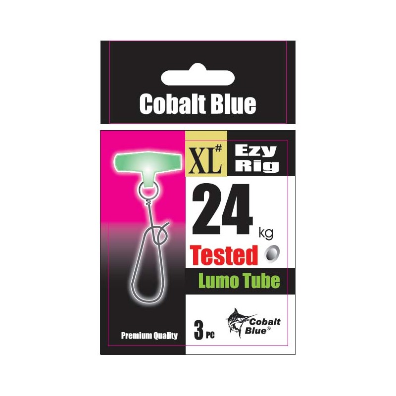 Cobalt Blue Lumo Sinker Clip XL