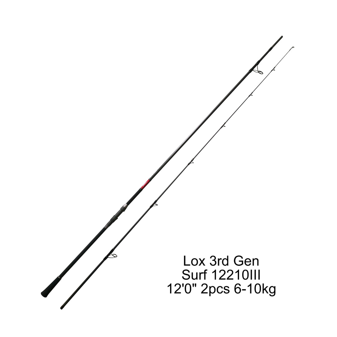 Lox Iridium Gen III Surf Rod