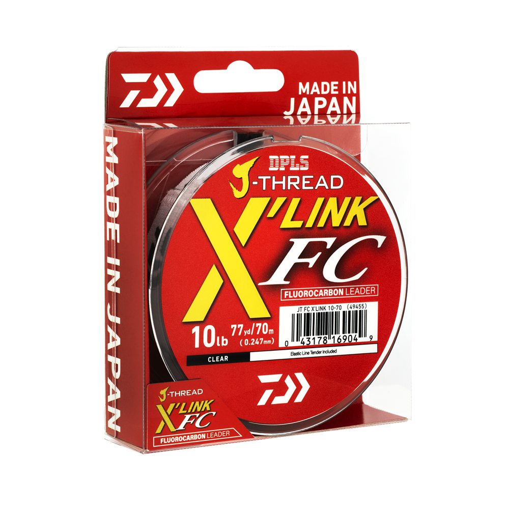 Daiwa J-Thread X-Link FC Fluorocarbon Leader