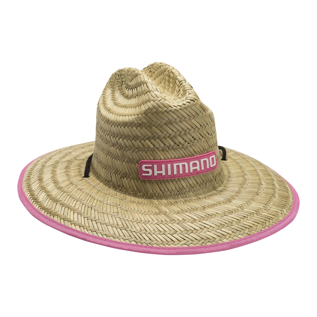 Shimano Ladies Straw Hat Magenta