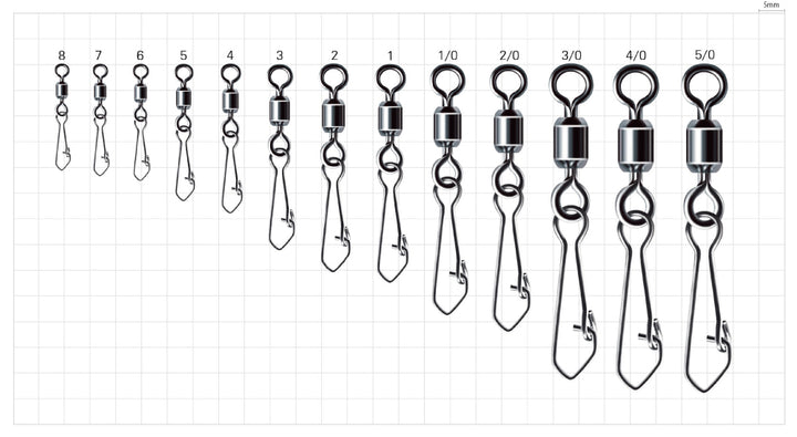 Sasame Snap Swivels 210-D