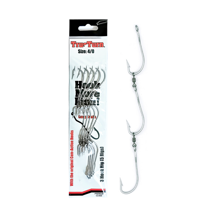 Tru Turn Gang Hooks 3 Hooks 5 Sets – Anglerpower Fishing Tackle