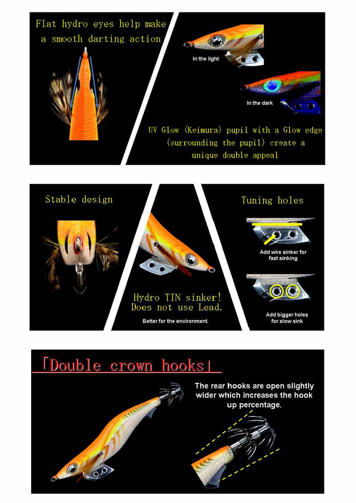 Yamashita EGI OH K Squid Jig #2.5