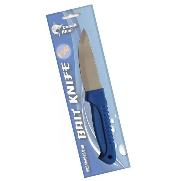 Cobalt Blue Bait Knife 3.5"