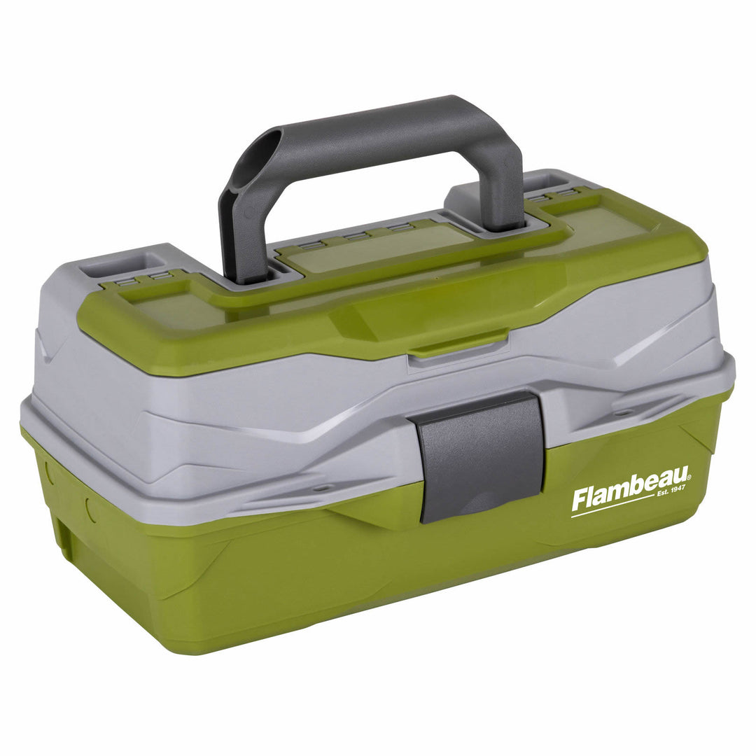 flambeau tackle boxes australia Flambeau Redefined One Tray Tackle Box 6381TB Green – Anglerpower Fishing Tackle