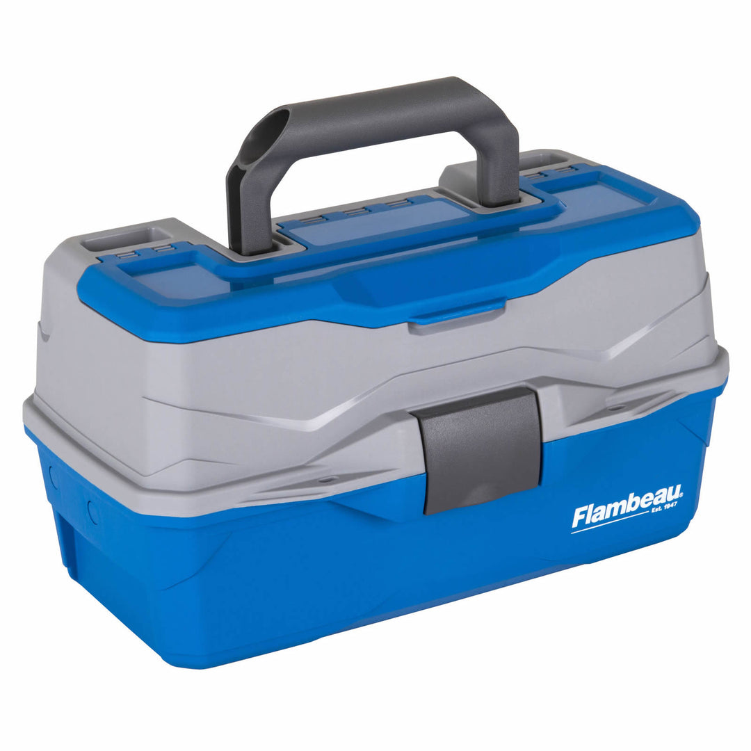 Flambeau Redefined Two Tray Tackle Box 6382TB Blue – Anglerpower