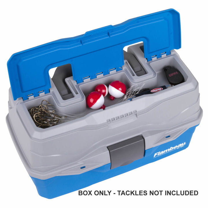 Flambeau Redefined Two Tray Tackle Box 6382TB Blue