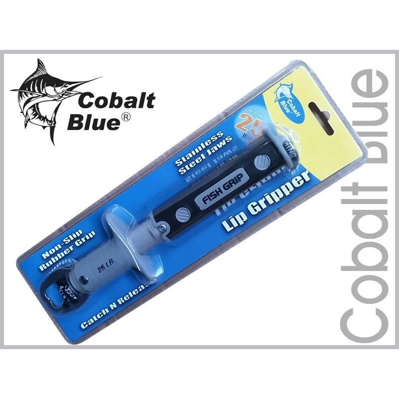 Cobalt Blue Lip Gripper with Scale 25lb