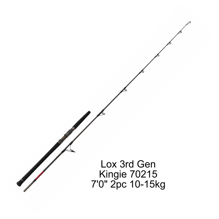 Lox Rods Lox Gen III Kingie Rod – Anglerpower Fishing Tackle