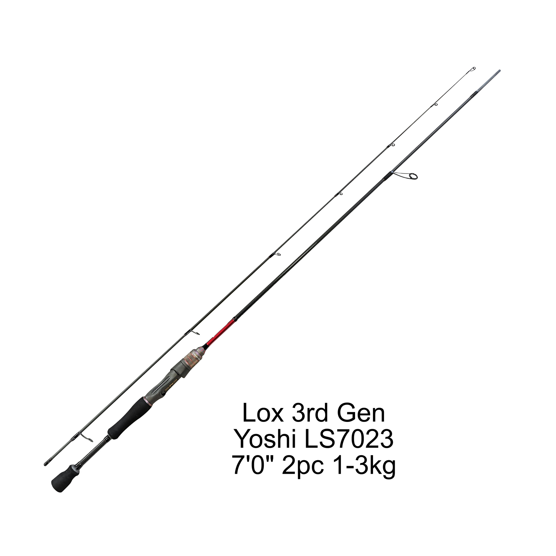 Lox Yoshi Gen III Ultra Light Spin Rod – Anglerpower Fishing Tackle
